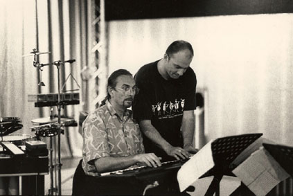 Thomas Dalle et Francois Breant en répétition