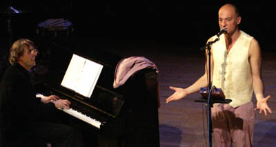 Francois Brant et Thomas Dalle sur scene